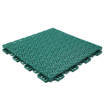 Factory Price New Design 304.8*304.8*16 mm Thick Anti-Slip Wear Resistance PP Interlocking Tile for Basketball Court