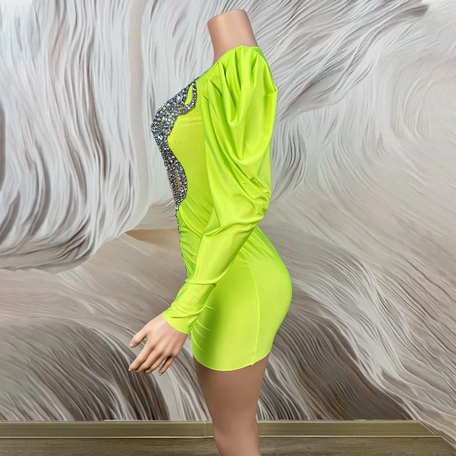 Novance Y4035 Products Dropshipping Green Long Sleeve Club Dresses with Sleeve Silver Sequins Chic Elegant Cocktail Dresses| Alibaba.com Novance Y4035 Products Dropshipping Green Long Sleeve Club Dresses with Sleeve Silver Sequins Chic Elegant Cocktail Dresses| Alibaba.com