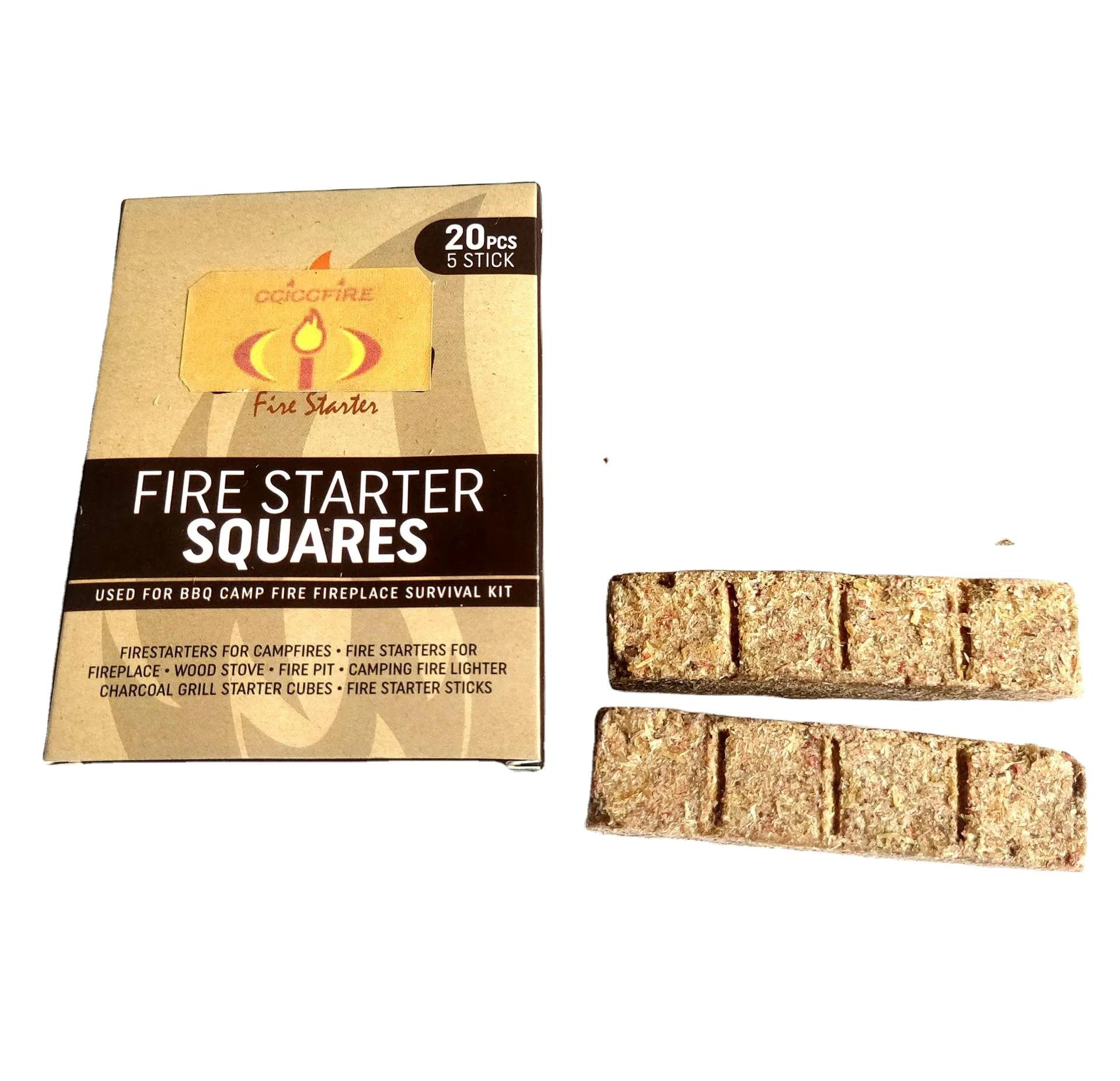 Beschleuniger Auen grill Holzkohle Znd zubehr Trocken druck Znd grill 5  / Box Brennholz Feuerholz Bambus KOHLE