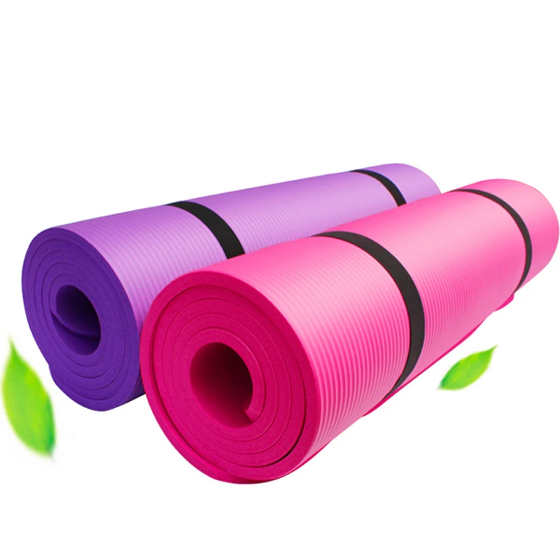 1 2 inch thick Yoga mat half