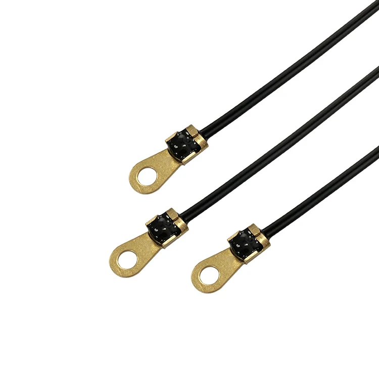 Custom NTC Thermistor Temperature Sensor for Solar Water Heater 1K 10K 47K 100K Resistance Range