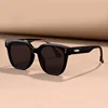 Rivets Polarized Driving Acatate Sunglasses Men Women