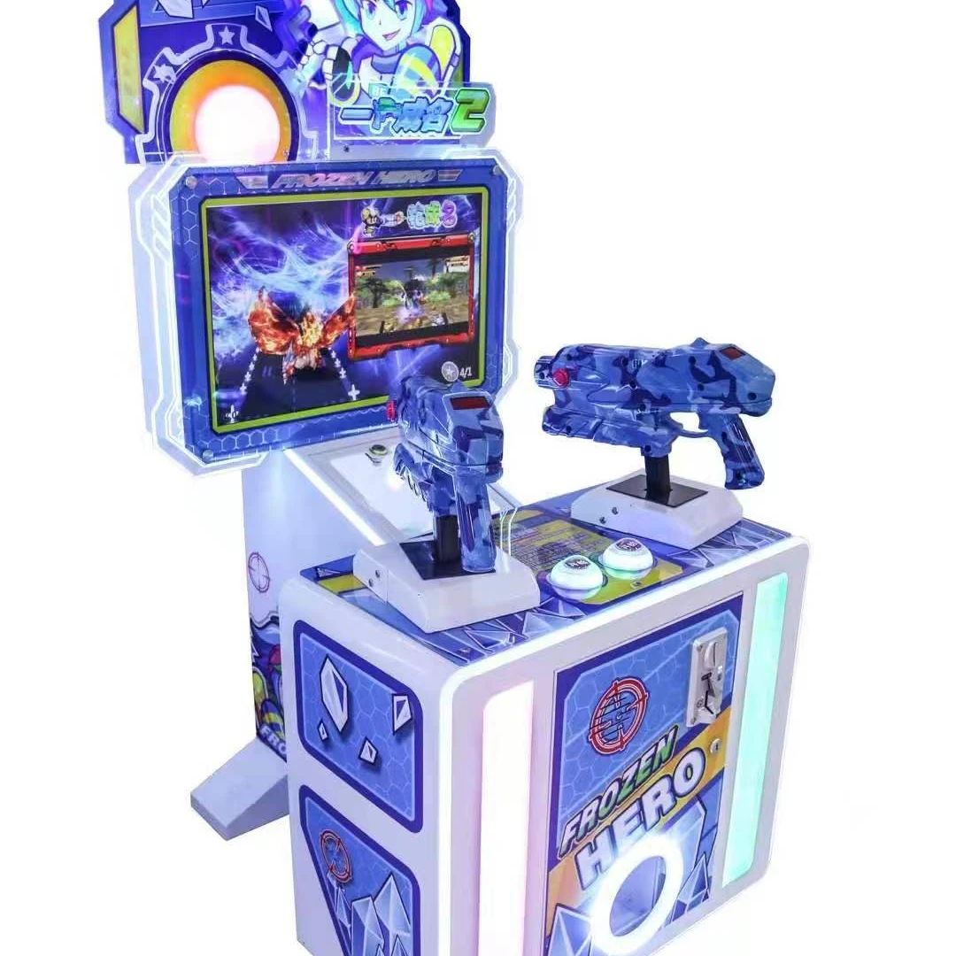 Video Shooting Game Machines Gun Sooting II Gammex Shooter Arcade Consolas Dejuegos Coin Operated Games