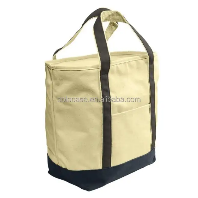 Cotton Beach Canvas Tote Shopping Bag