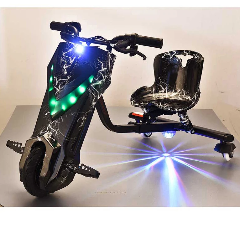 Triciclo Drift Para Niños Con Asiento Ajustable – 3 Ruedas Y Capacidad De 80 Kg Para +6 Años