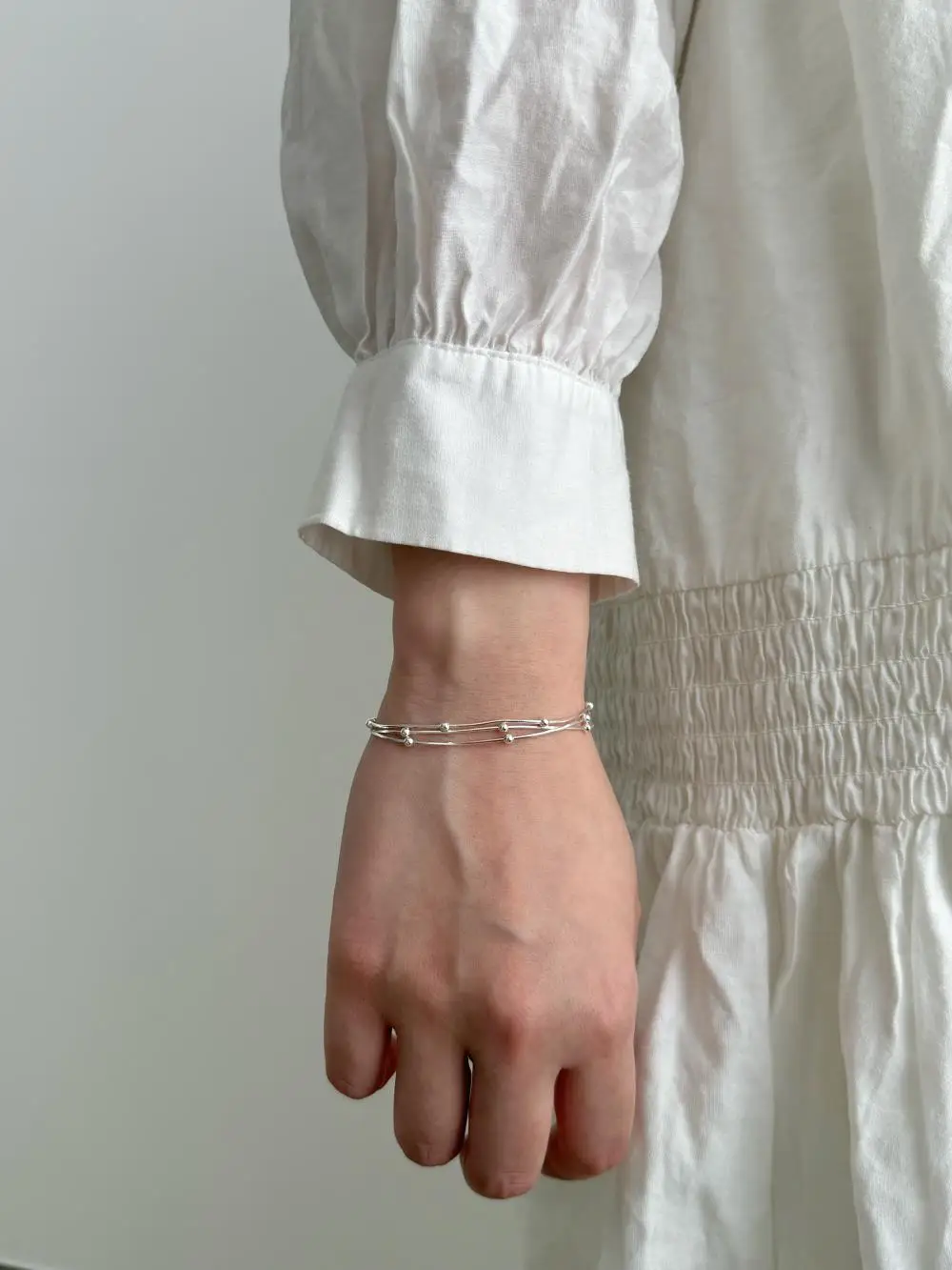 KAKODIY Unique Design 3 Cord 925 Sterling Silver Bracelet for Wedding Engagement Jewelry detail 3