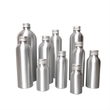 Essential Oils Aluminum Bottle 50 ml 100 ml 250 ml Disposable Aluminium Bottle