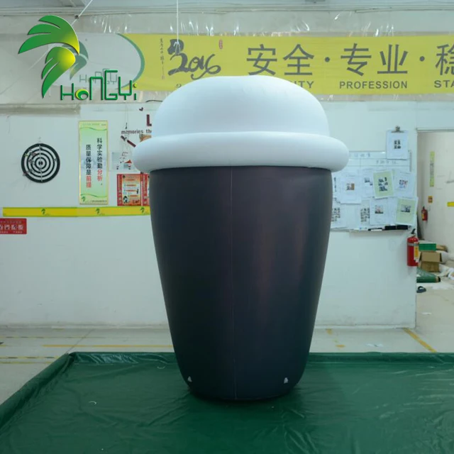 Giant Inflatable Coffee Cup Custom Inflatable Cup Balloon for Advertisement