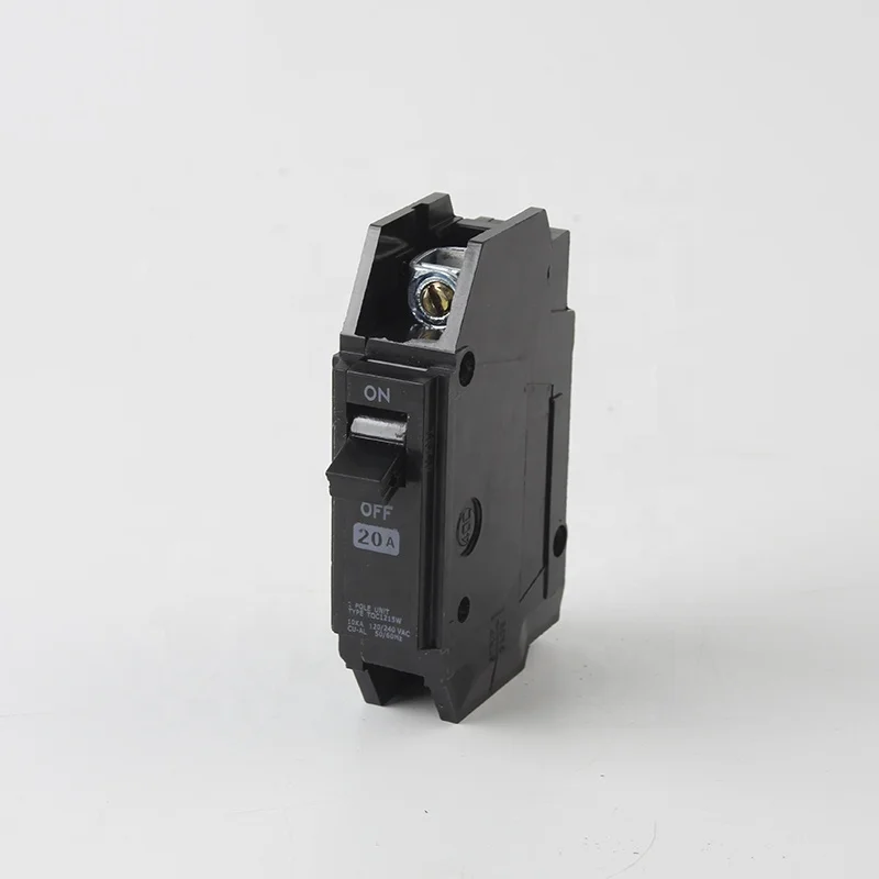 2023 Single Pole Black Color Quality THQC Series Miniature Circuit Breaker