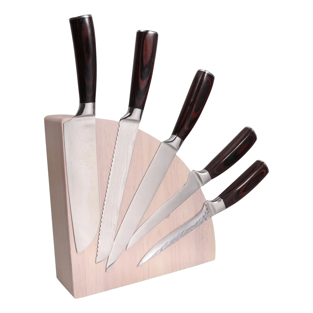 Полукруглый резиновый деревянный мощный магнитный держатель ножей NdFeB