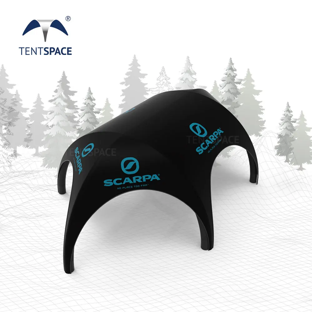 New Design Brilliant Design Hexagonal Large Inflatable Dome Tent Outdoor Marquee Canopy with Outstanding Wind Resistance