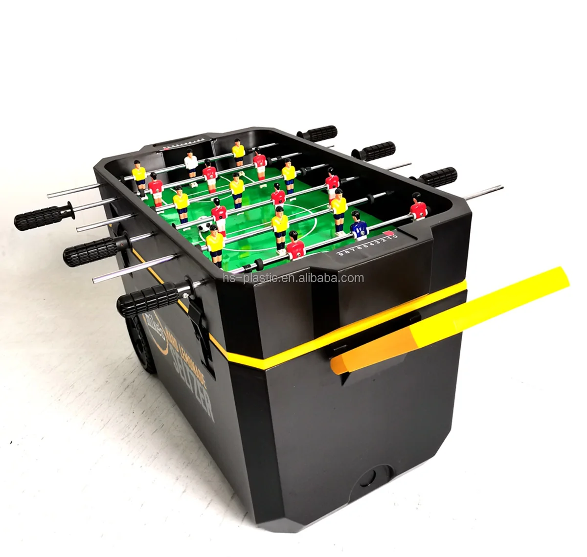 Insulated Plastic Wheeled Ice Box Ice Chest Beer Coolers Foosball Game