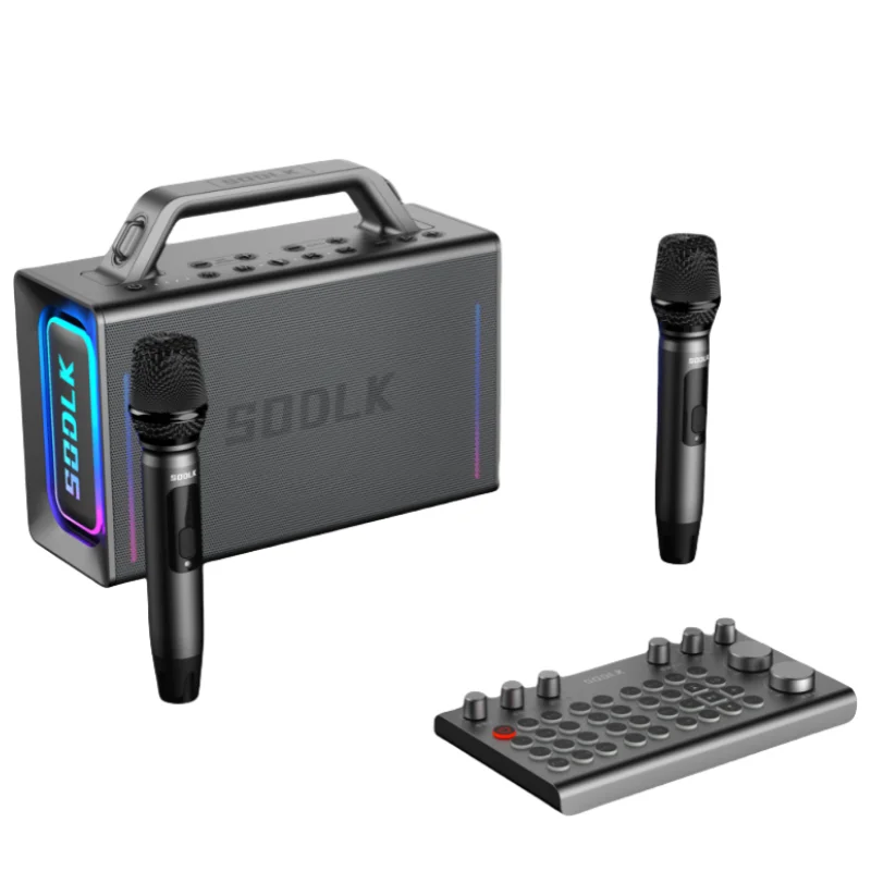 SODLK S1116 Party Karaoke Boombox Waterproof Subwoofer Portable Speakers Quality Slim High Bass Home Theater Blue Tooth Speaker