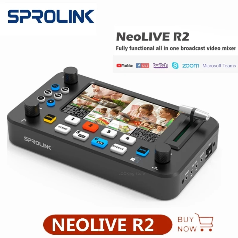 Sprolink Neolive R2 5 5インチマルチカメラ入力ミキサースイッチャーとusb3 0ビデオキャプチャライブストリーム Buy Sprolink Neolive R2 5 5インチマルチカメラ入力ミキサースイッチャーusb 3 0ビデオキャプチャライブストリーム Sprolink Neolive R2 5 5インチマルチ
