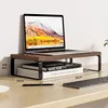 Walnut-colored with black frame, 30*20*9.5cm