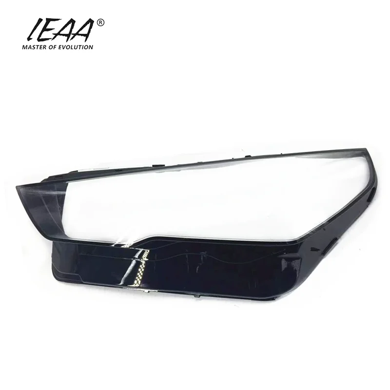IEAA AUTO Penutup Lampu Depan Mobil Kaca PC Penutup Lensa Lampu untuk BMW Seri 5 G60 Penutup Lensa Lampu Depan Kaca Penutup 2024 2025