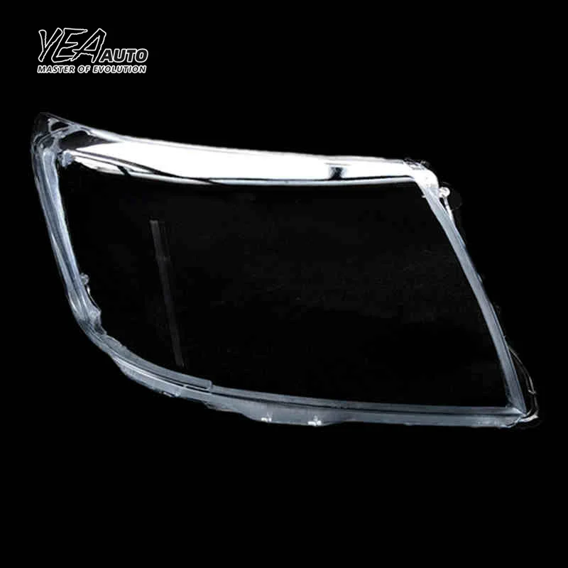 YEA AUTO Car headlight cover lens glass for toyota Hilux Vigo lens cover 2012 2013 2014 pick up PC lampshade clear shell