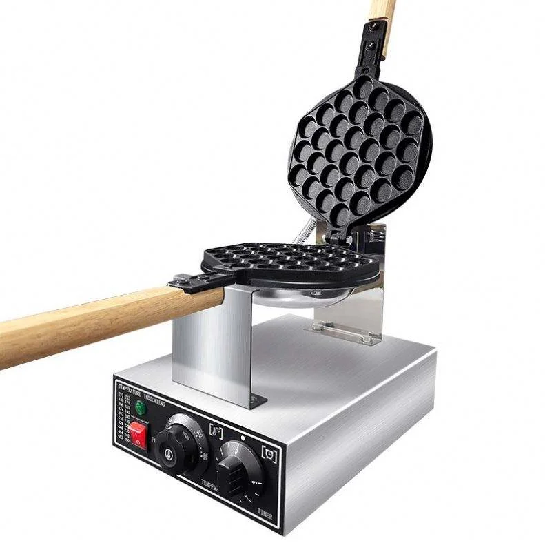 TEBAK Egg Bubble Electric Nonstick Waffle Making Machine Commercial Bubble Waffle Egg Machine Egg Waffle Maker