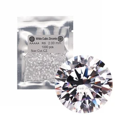 Starla Star Tie Tack and Star Kite Cut Cubic Zirconia Lapel Pin | Ziamond Lab Grown Diamond Simulants