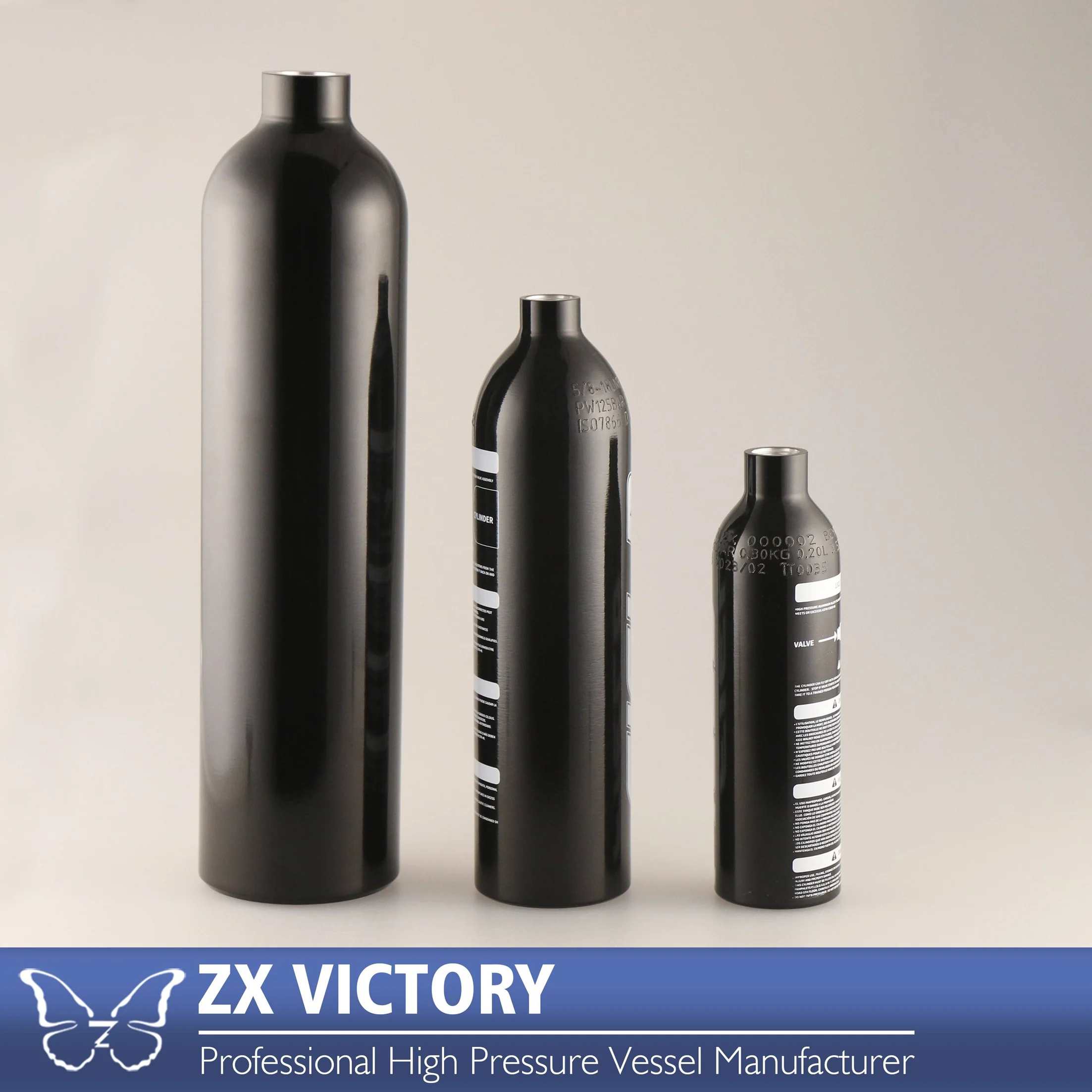 ZX Paintball Cylinders - High Pressure & Reliable Performance