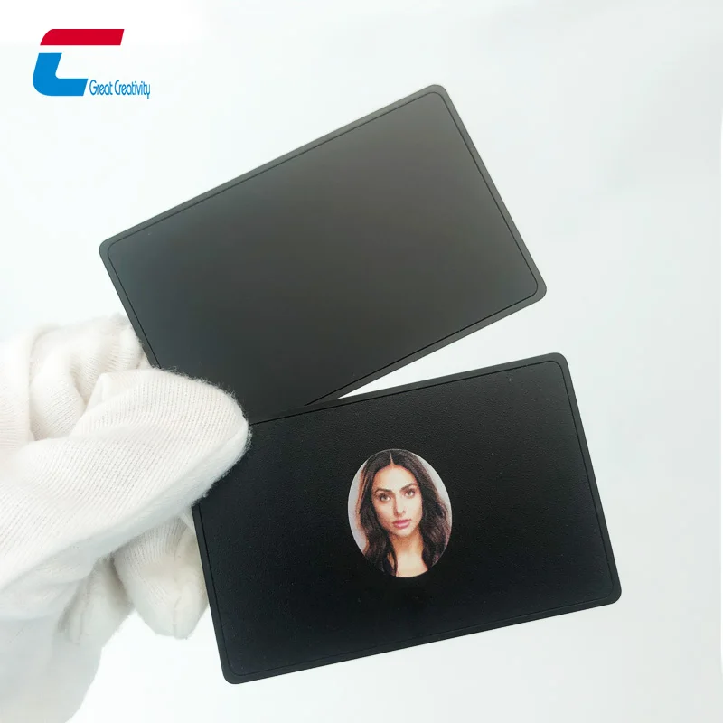 Customized Access Control Blank RFID NFC Metal Business Card MIFARE Classic 1K Rfid Metal Cards