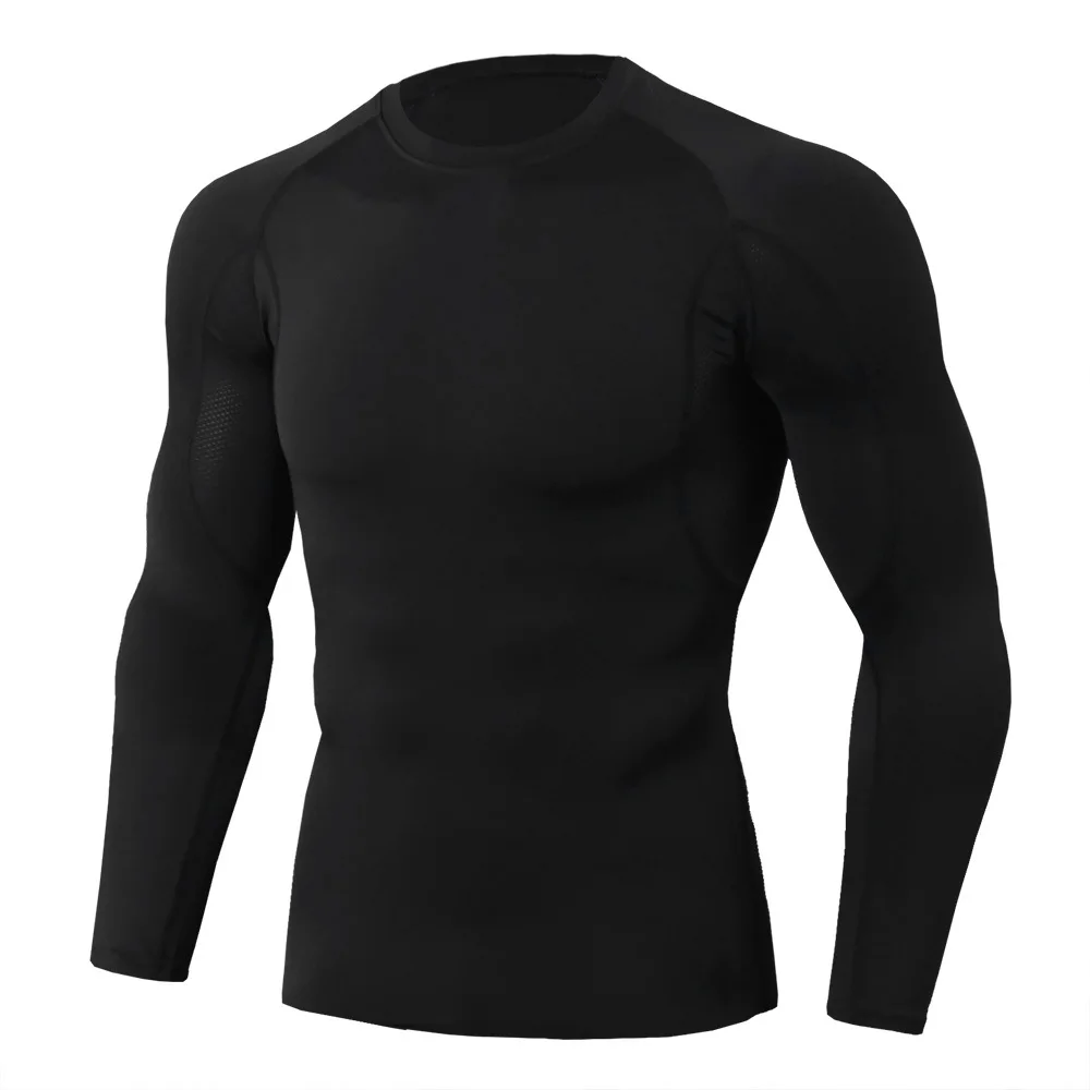 Best selling Gym workout high elastic Quick drying Long Sleeve Bicycle Winter men’s Cycling Clothing