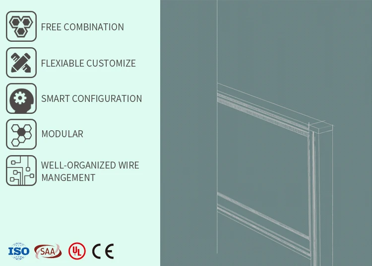 Cubicle Workstation Office Partition supplier