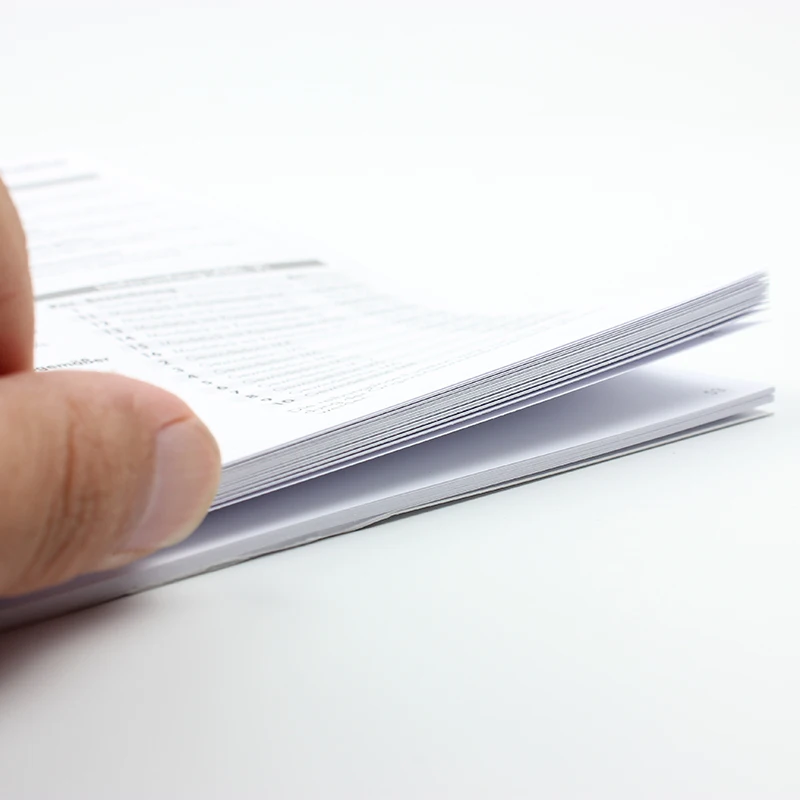 Сертифицированная Fsc черная Складная бумага с напечатанным руководством пользователя Ручная