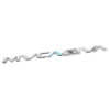 Silver + Blue, 18.5*1.2cm