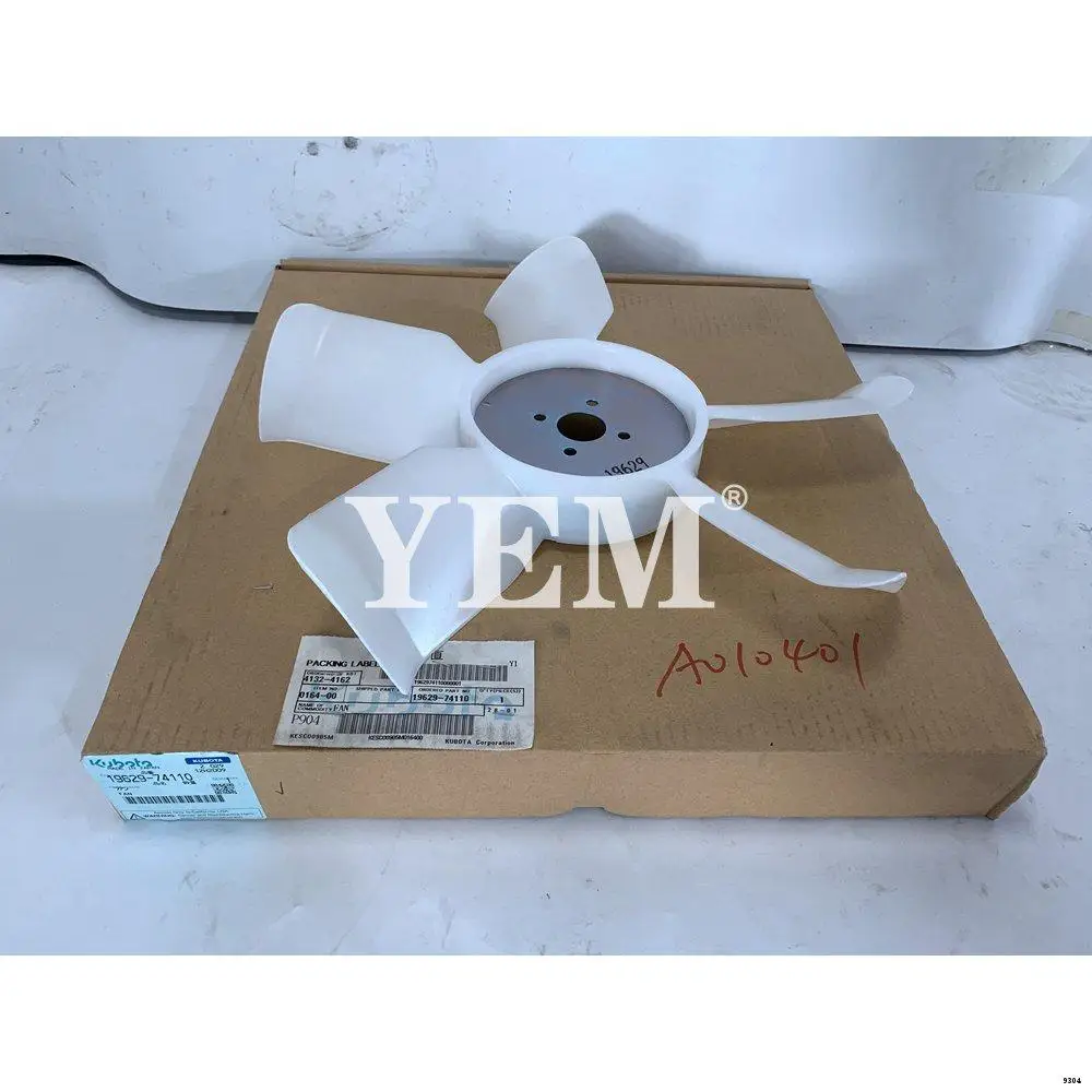 Taiwan Brand New Aftermarket Fan Blade 19629-74110 For Kubota V2403