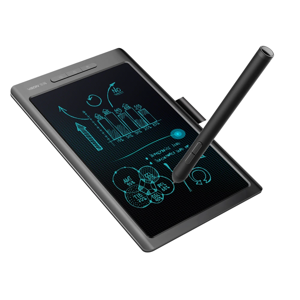 New LCD Writing Tablet 10 Inch Drawing Graphic Tablet Board Paperless Digital Notepad Lcd Writing Pen Tablet With Memory