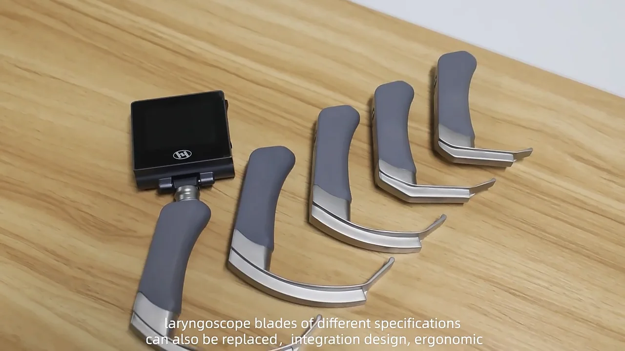 Endotracheal Intubation Device Videolaryngoscope Laringoscopio Video
