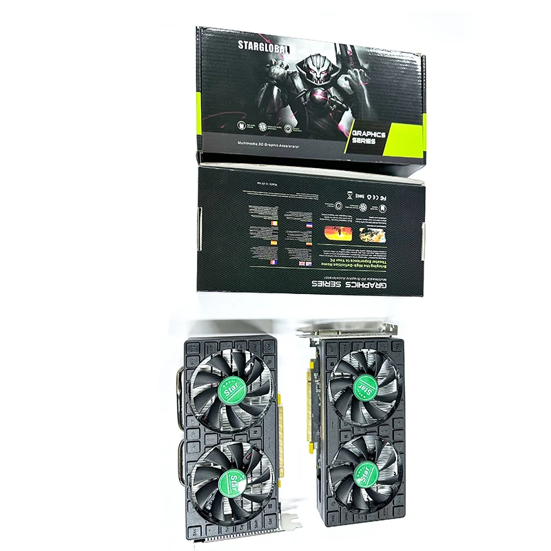Competitive Price RX580 8GB GPU Graphics Card with Fan Cooler for Desktop PC aperçu 5