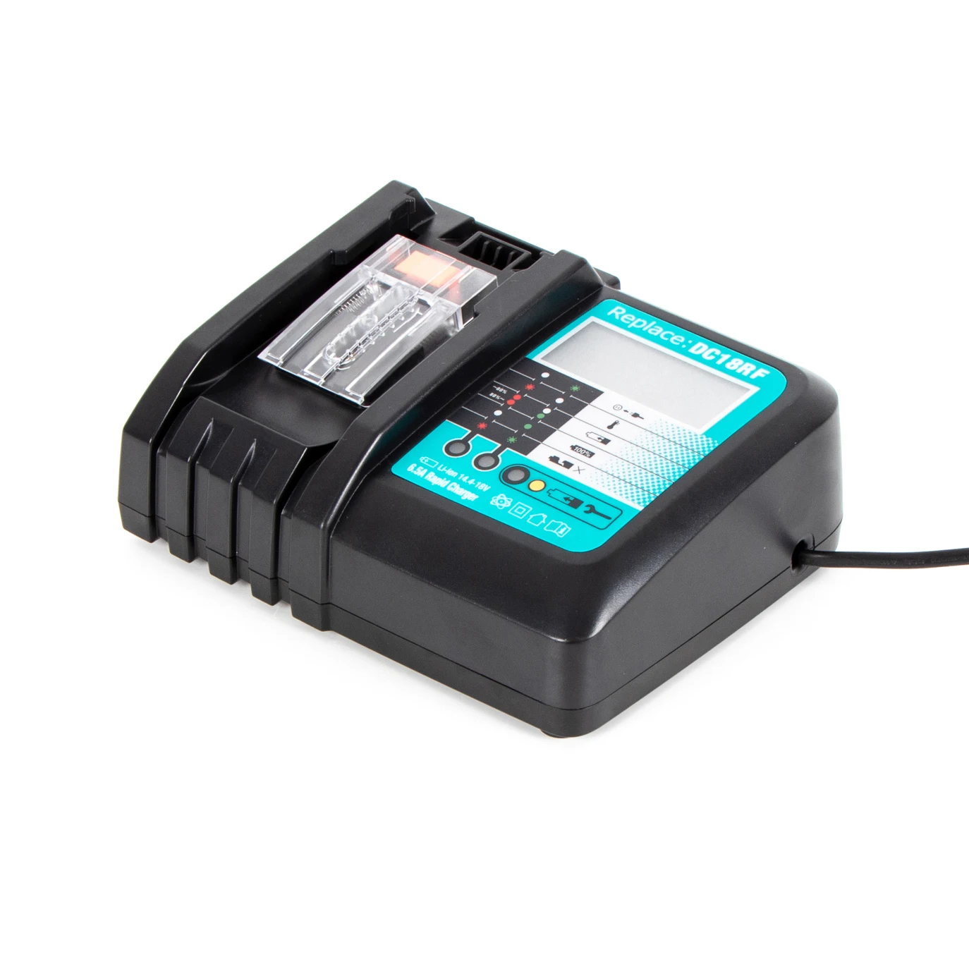 マキタ18vバッテリー用DC18RF交換用バッテリー充電器14.4V〜18V 6.5A