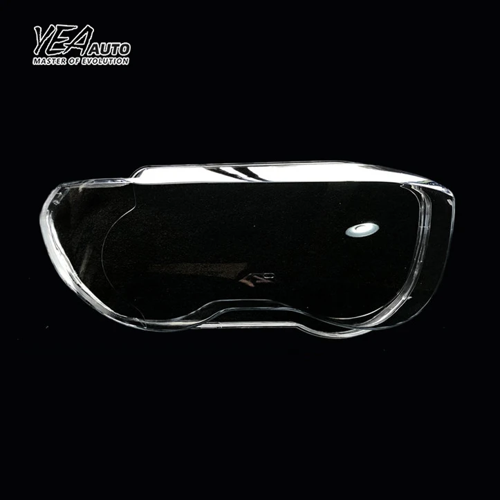 YEA AUTO Car headlight glass PC lampshade cover lens for BMW 7 series E65 E66 headlamp glass shade lens cover 1999 - 2004