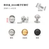 8mm zinc alloy cap nail rivet, 6mm Phillips head screw
