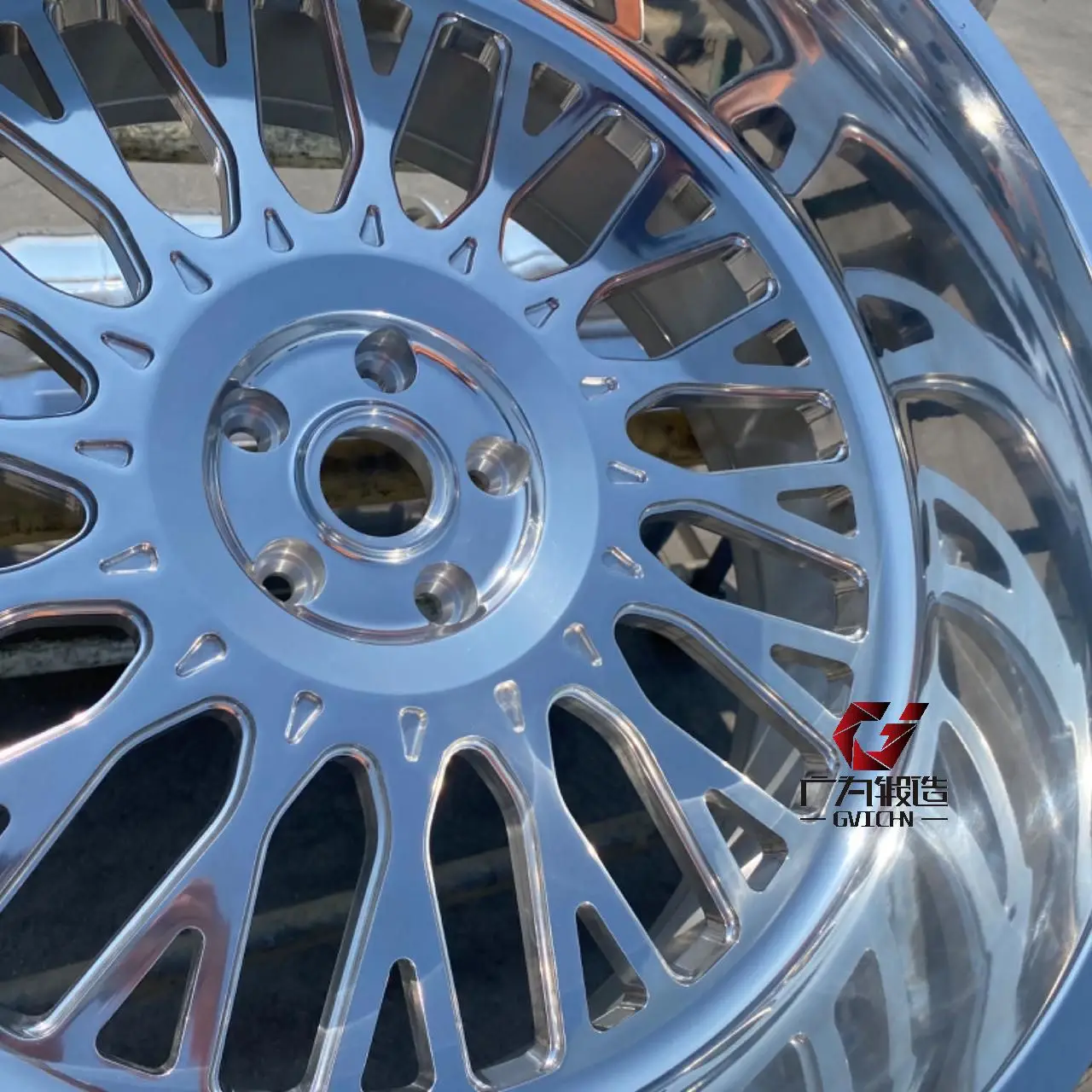 GVICHN Custom Forged 6061 Aluminum Alloy Deep Dish Lip Rim 20 22 24 Inch Truck Wheel Pickup SUV 5x139 5x150 6x135 6x139.7 F150