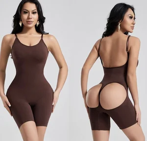 Women's Body Shaping Bodysuit Push-up Strap & Hip-Lifting Tight Waist for Belly Tummy Body Shaping Device