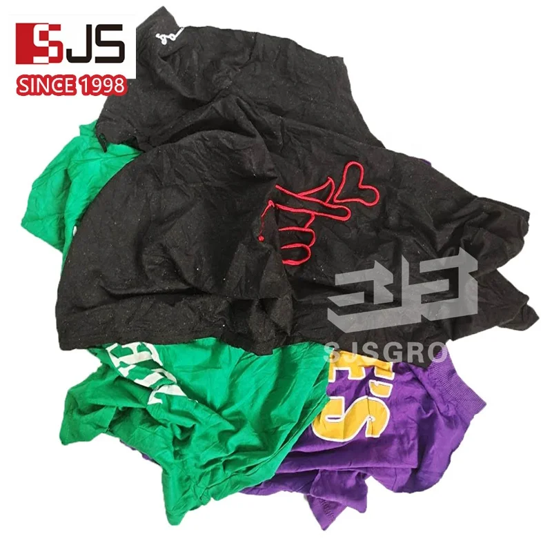 SJS Bag of Rags - Premium Mixed Rags for Industrial Cleaning