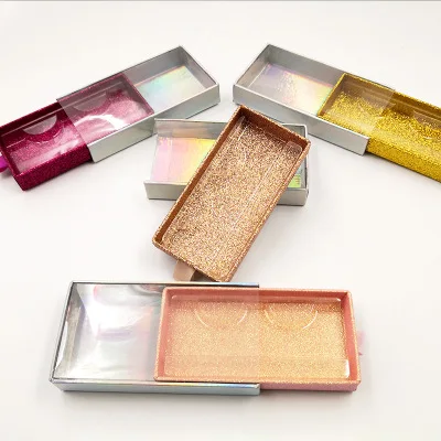 Оптовая продажа с фабрики, индивидуальные коробки для ресниц ручной работы, 100 упаковок с окошком для 3d норковых ресниц