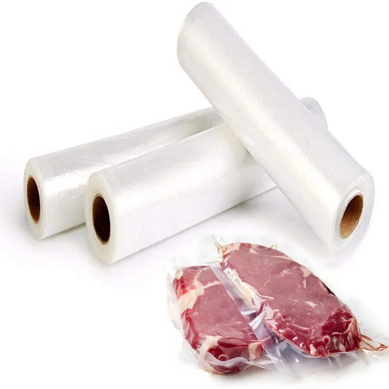 Food Vacuum Sealer Bags Rolls Vaccum Food Saver Storage Seal Bag Pack  Embossed
