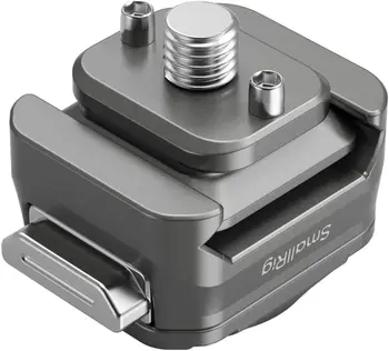 For SmallRig HawkLock H21 Universal Quick Release Mount Dual-Direction QR-Slide NATO Rail Plate Kit with Anti-Deflection