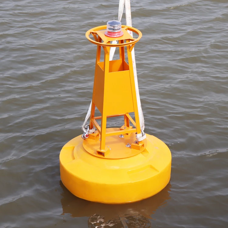 Short Lead Time Marine Equipment Floating Marker Buoy Warning Light Buoy Plastic Buoy Marker with Light for Sale