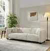 Beige + Fabric + 3 Seat