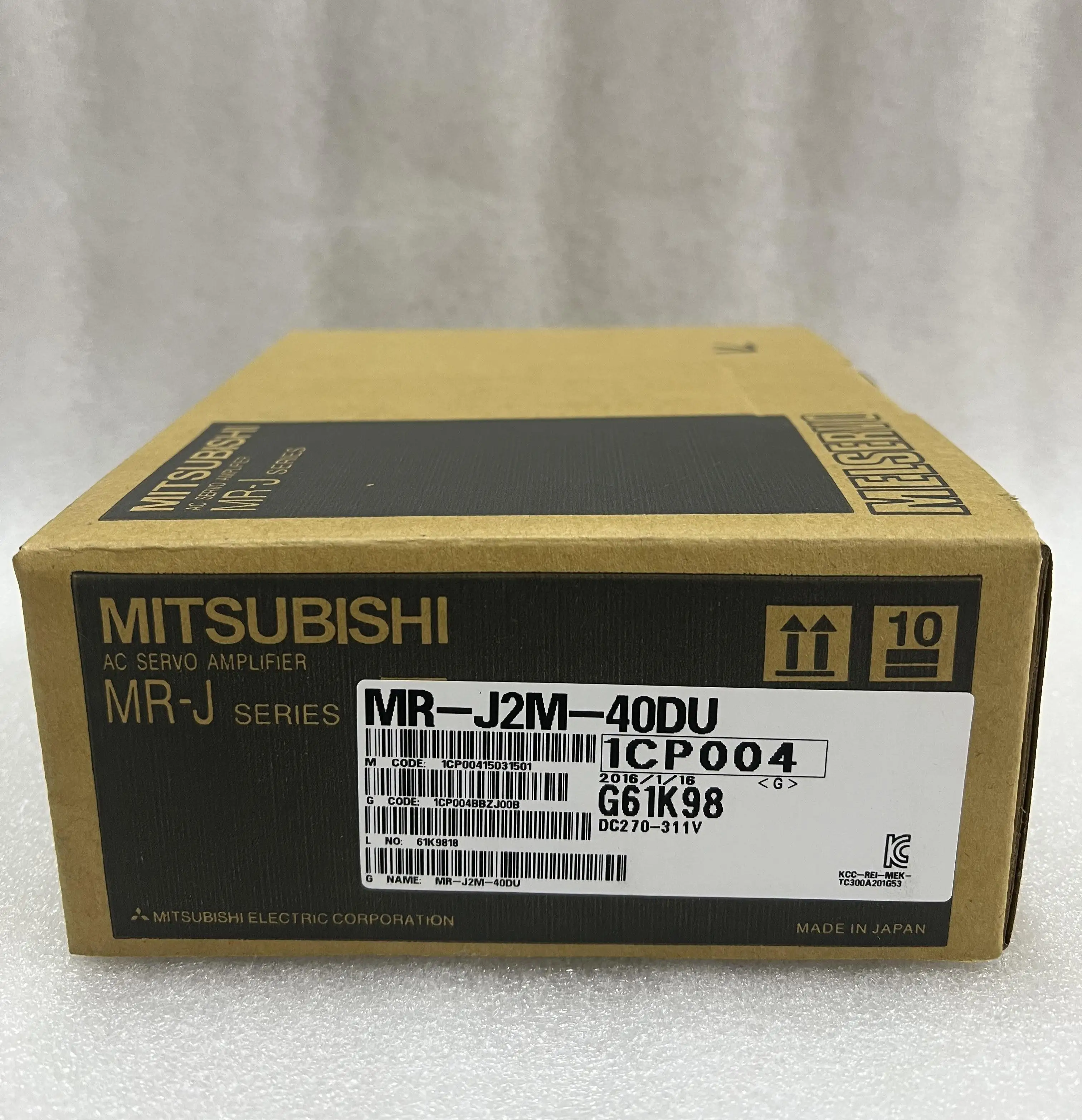 Mitsubishi AC Servo Amplifier MR-J2M-40DU