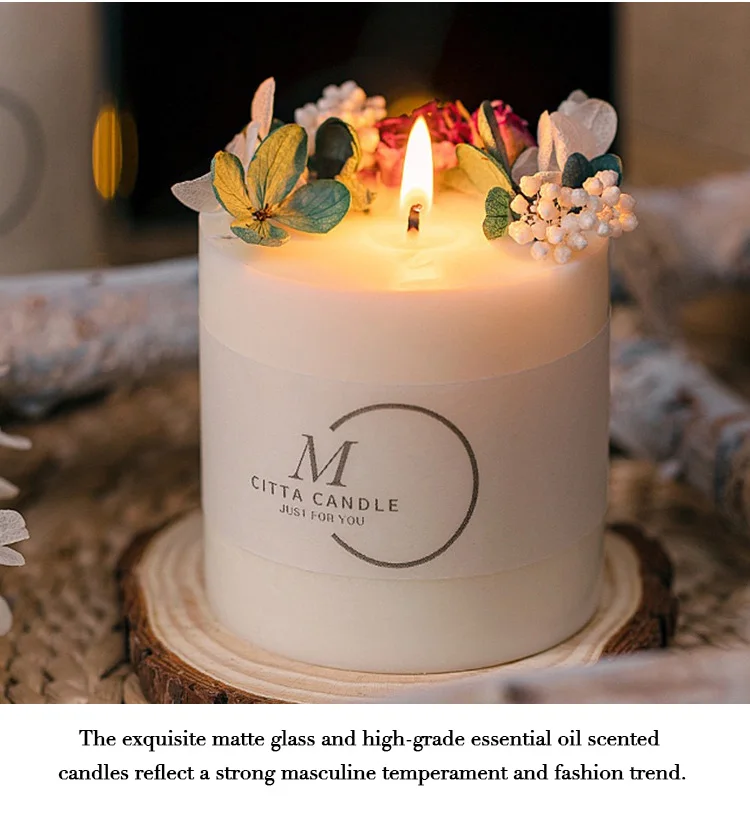 Soy Wax Wholesale 100 Soy Scented Candle In Glass Candle Jar With Lid