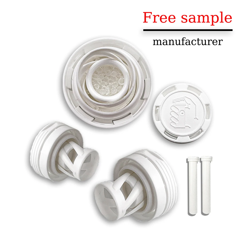 Effervescent Tablets Cylindrical Silica Gel Desiccant Canisters Absorb