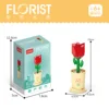 8814-11Red rosa 32 pz