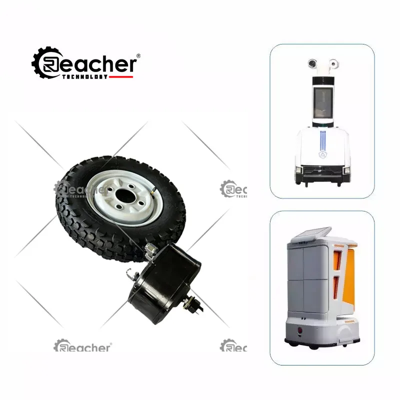 Reacher 48v 1000w Brushless Hub Motor Electric Car Wheel Robot Agv Hub