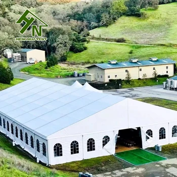 500 People Capacity PVC Outdoor Church Marquee Tents A Shape Tent for Wedding Party Events Large Tent White Customized Styles